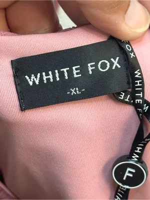 White Fox Mauve Corset Crop Top Women’s 2XL Ruched Mesh Long Sleeve NWT thumbnail 12