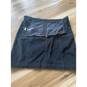 Free People Navy Blue Corduroy mini skirt S thumbnail 4