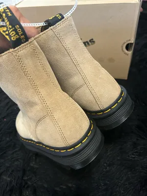 DR MARTENS Zebzag laceless leather boots booties shoes women’s 9 new thumbnail 4