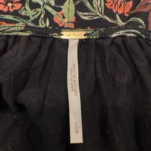 Free People Floral Babydoll Long Sleeve Top Sz L Red Whimsigoth Fairy Grunge Y2K thumbnail 5