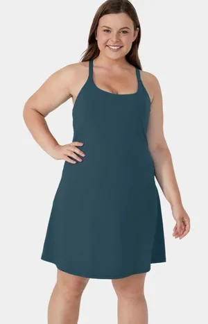 Halara Airy Backless Dress-Euphoria Air Cool Touch & Adjustable Straps-UPF50+ thumbnail 1