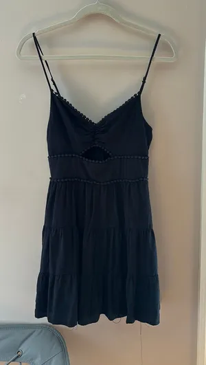 Francesca's Black Dress thumbnail 1