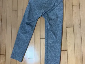 Old Navy Active Grey Heathered Space Dye Crop Leggings Size XS thumbnail 5