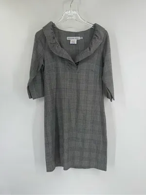 Gretchen Scott Designs‎ Wall Streeter Jersey Ruffneck Dress size xs thumbnail 2