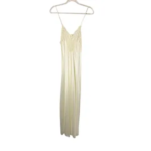 Val Mode Lingerie Vintage Peignor Set Ivory / Cream thumbnail 6
