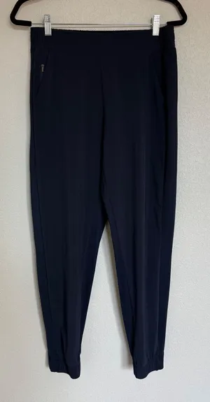 Athleta Brooklyn Jogger Navy Blue Stretch Athletic Pants Womens 8 thumbnail 1