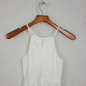 Lulus Womens Irresistible Charm Dress X Small White Fit & Flare‎ Mini thumbnail 4