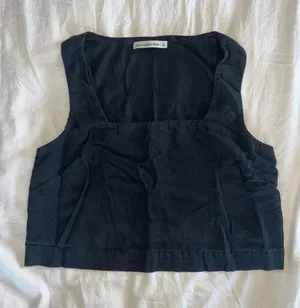 Abercrombie & Fitch Linen-blend tank thumbnail 1