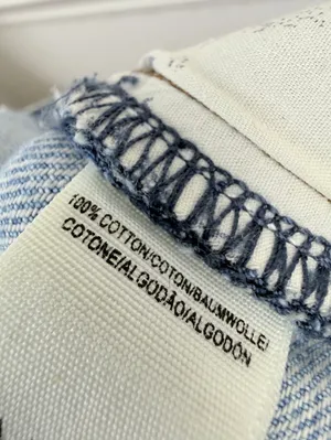 We The Free Straight Leg High Rise Light Wash Denim Raw Hem Jeans - Size - 29 thumbnail 8