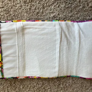 Vera Bradley Floral Pattern Roll Up Makeup / Toiletry Bag thumbnail 5
