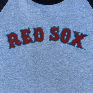 Vintage Lee Boston Red Sox MLB Baseball Johnny Damon 18 Grey Graphic T-shirt thumbnail 7