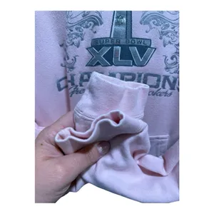 Vintage Women’s Size Small Pink Reebok Green Bay Packers Hoodie thumbnail 6