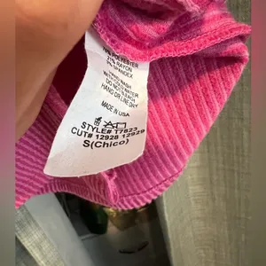 Pink Ribbed Button thumbnail 4