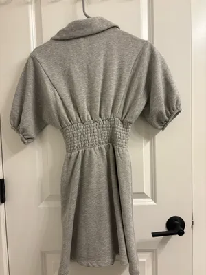 Anthropologie Daily Practice Smocked Waist Mini Dress thumbnail 3