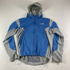 The North Face‎ Jacket Women's Large Blue Flight Series Windstopper Hooded thumbnail 1