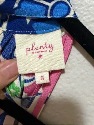 NWT Anthropologie Plenty by Tracy Reese Floral Romper Small thumbnail 7