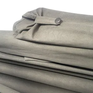 Gilli Size Large Green Faux Suede Open Front Duster Long‎ Cardigan Top thumbnail 4