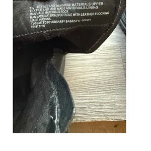 A New Day Black Combat Boots Side Zip Lug Sole Size 7.5‎ thumbnail 5