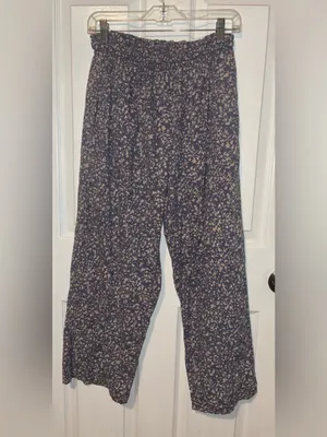 Mirth pajama set Printed Wide-Leg Pants sz small thumbnail 5