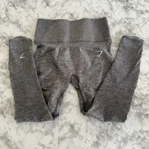 Gymshark Vital Rise Leggings Smokey Grey Marl thumbnail 3