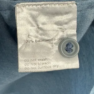 Akris Punto Blue Chambray Mandarin Collar Pleated Sleeve Blouse 4 Quiet Luxury thumbnail 10