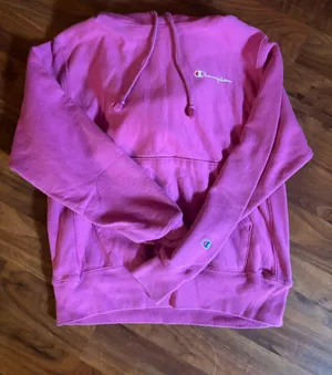 Champion Pink Hoodie Women’s thumbnail 1