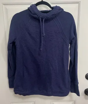 Duluth trading high neck hoodie sweatshirt size XS‎ thumbnail 1