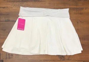 Eleven‎ By Venus Williams White Tennis Skirt Skort Sparkle Waistband S thumbnail 1