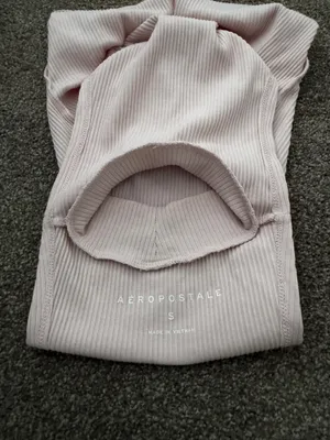 Aeropostale Ribbed Mock Neck Tank  thumbnail 2