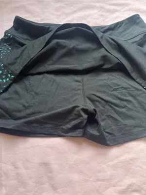 Fila Black Skort with Teal Triangle Accents thumbnail 6