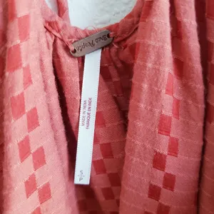 Free People Elisa Tunic Paprika Tank Top thumbnail 10