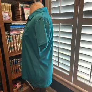 Reel Legends Turquoise Button Down Shirt thumbnail 2