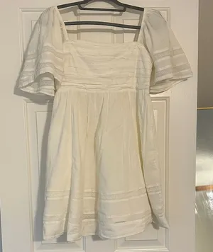 Abercrombie & Fitch white sun dress thumbnail 1