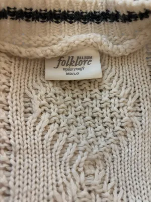 Taylor Swift Folklore Cardigan M/L thumbnail 2