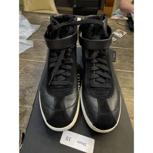 Coach‎ Q9125 C213 Black Leather Suede High Top Sneakers Shoes size 9.5 thumbnail 4