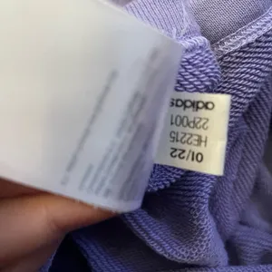 NWOT Adidas Originals Streetball Streetwear Cropped Oversized Sweatshirt Purple thumbnail 15