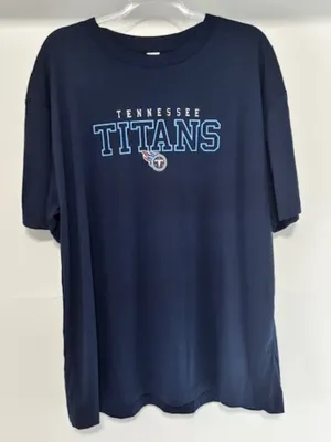 NFL Team Apparel Tennessee Titans Sleepwear T‑Shirt Women’s XL Navy Lightweight thumbnail 1