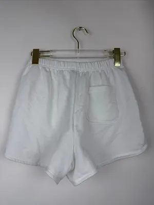 Wild Fable Mid-rise Fleece White Pull On Lounge Shorts Size Small thumbnail 2