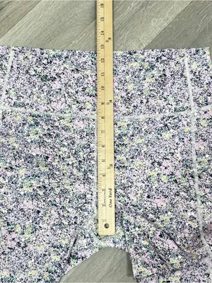 Fabletics On The Go Power Hold High Waist Leggings Pink Multi XL Ankle Pockets‎ thumbnail 11