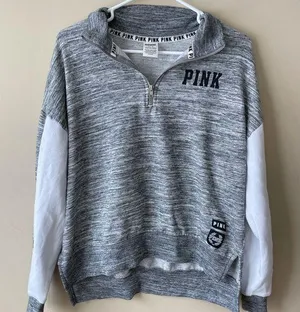 PINK quarterzip thumbnail 1
