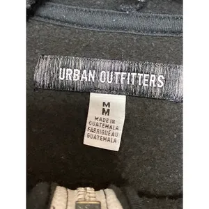 Urban Outfitters Womens Black Hooded Long Sleeve Activewear Hoodie Sweatshirt M thumbnail 3
