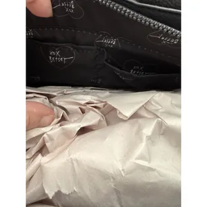 Betsey Johnson Xonora Black Embossed Charm‎ Tote Bag Paris Eiffel Tower New thumbnail 8