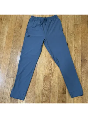 Size S New Balance Women’s Slate Blue Tapered Athletic Jogger Pants Ankle Zip thumbnail 7