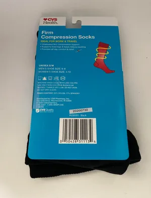 CVS Firm Compression Socks Size S / M thumbnail 2