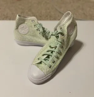 Converse Green And White Mesh thumbnail 1