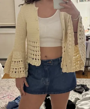 Kimchi Blue Knit Cardigan thumbnail 3