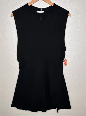 NWT Free People Movement Out And About Dress black large thumbnail 1