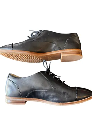 Cole Haan - Go-To Arden Black Leather Oxford Flats Women’s Sz 7B thumbnail 9