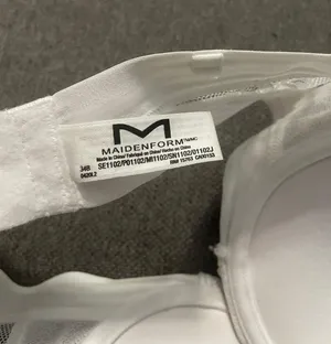 Maidenform White Strapless Bra thumbnail 2