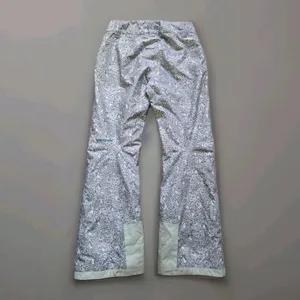 Patagonia Ski Pants RECCO Women's Teal Gray Size 30" Flaws To Leg Cuffs thumbnail 6